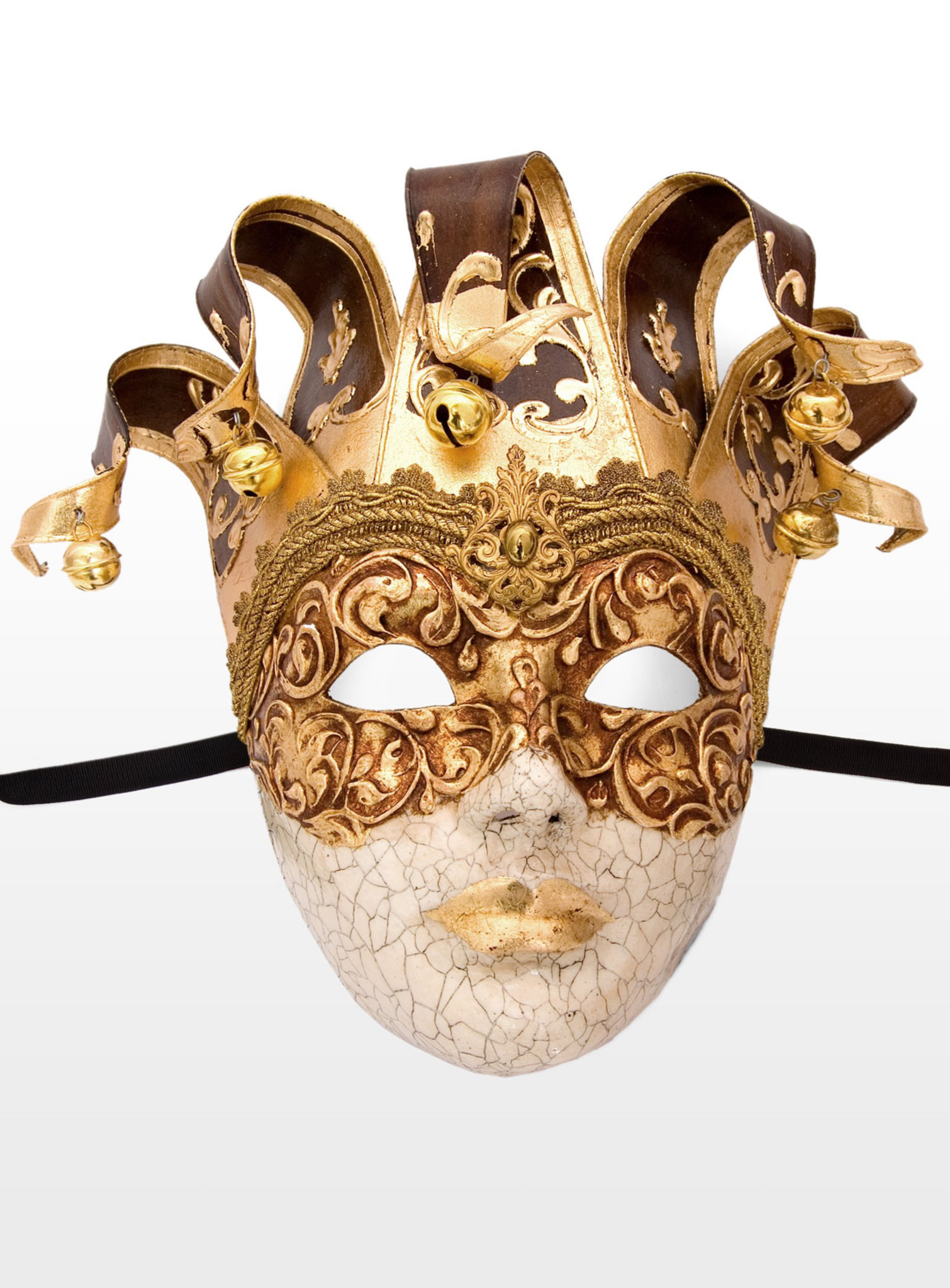 Maske 104085-jolly-stucco-craquele-cuoio-brown-braun-venezianische-maske-venetian-mask?$fullsize$