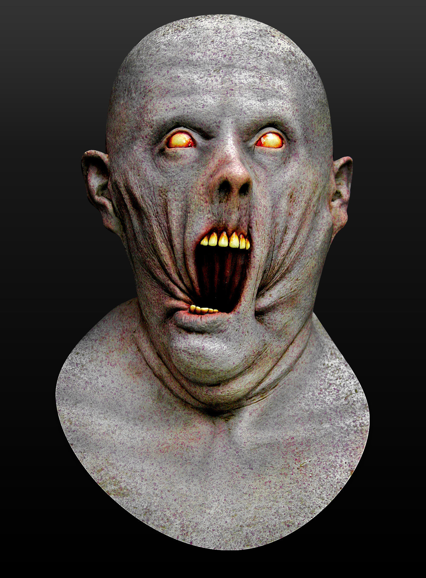 Poltergeist Maske aus Latex