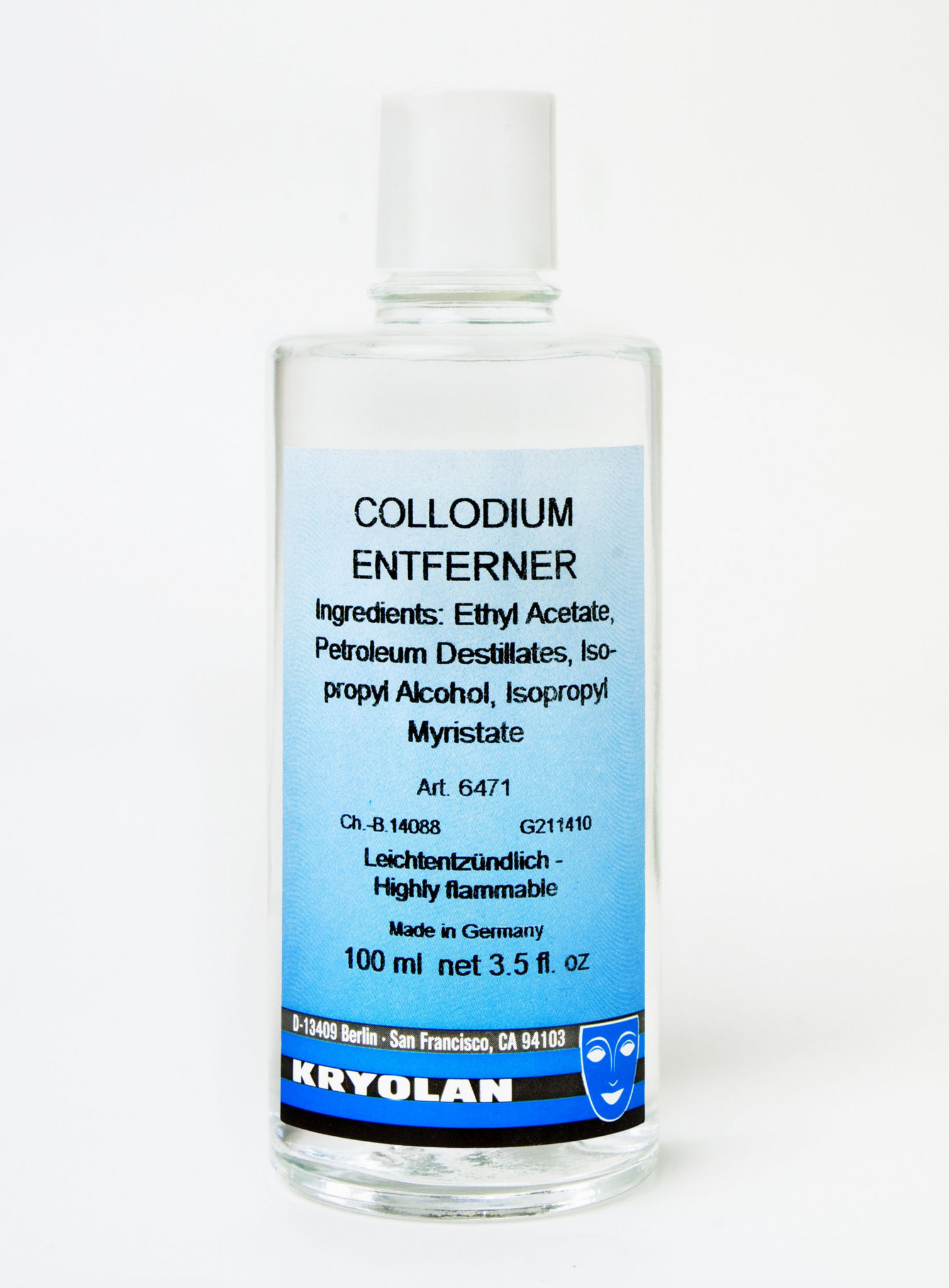 Kryolan Collodium Remover  