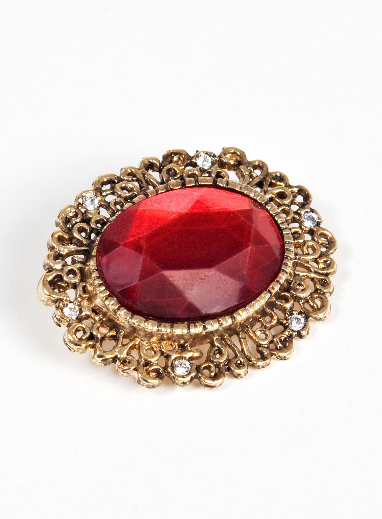 Ruby Brooch 