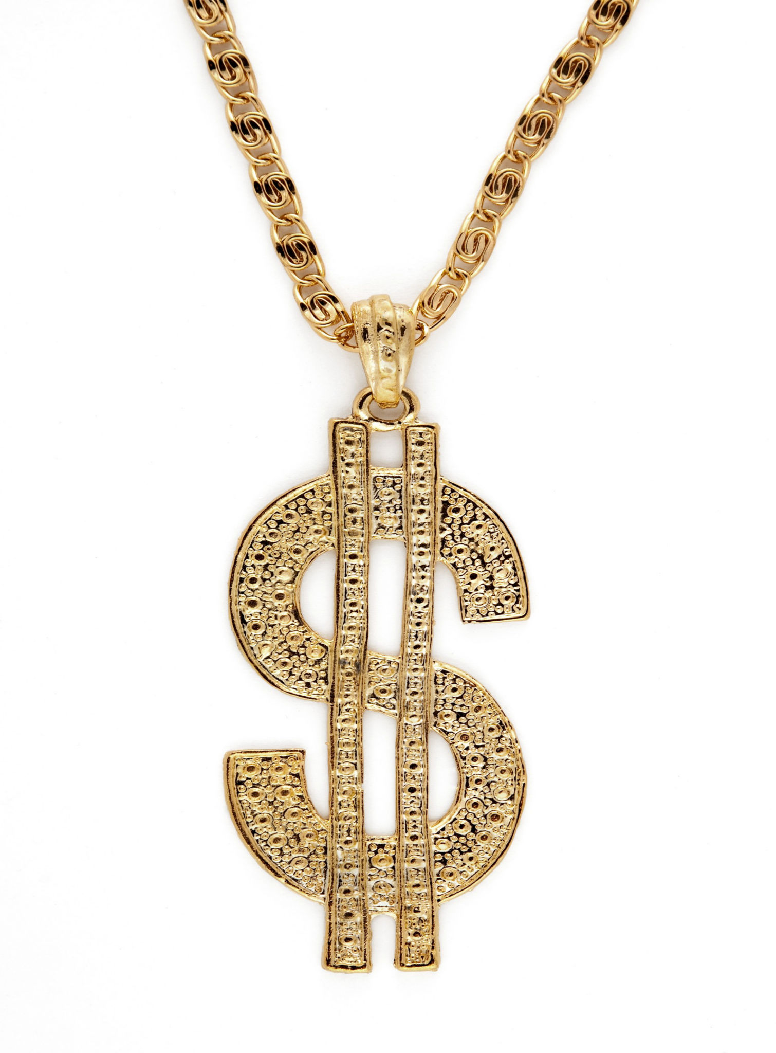 Dollarzeichen Medaillon 