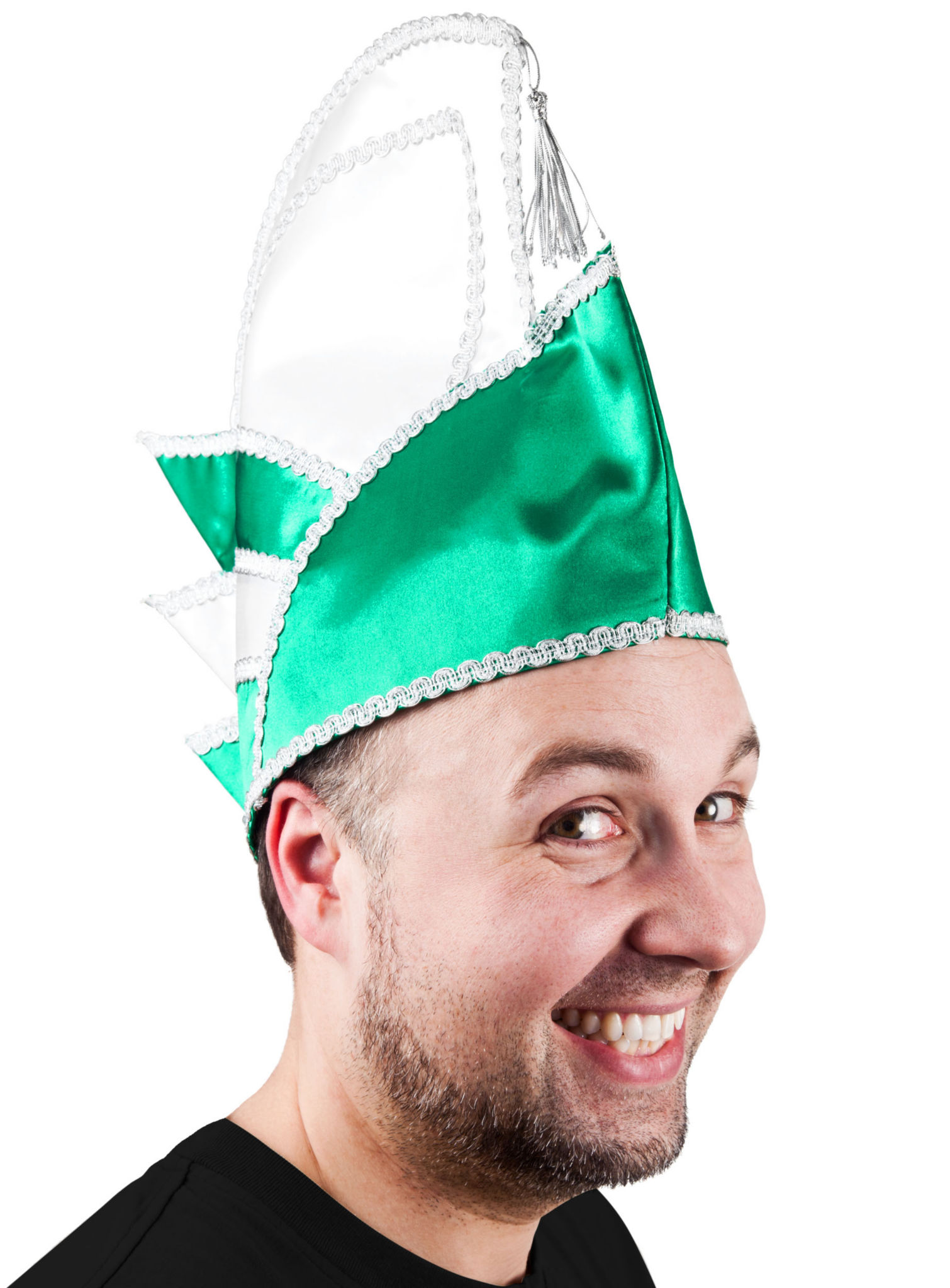 Prince Cap green-white 