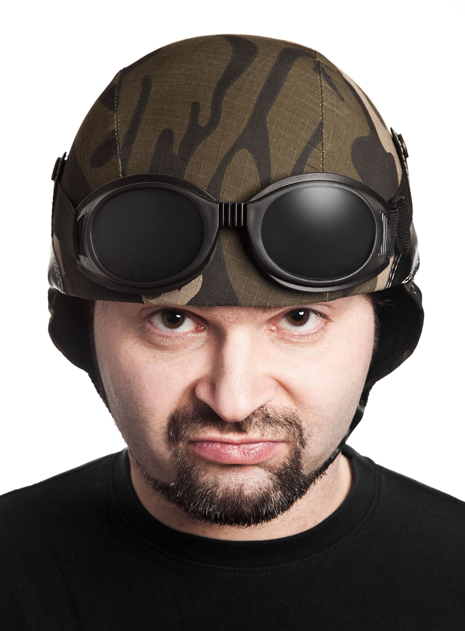 Kamikaze Hellmet camouflage Novelty Biker Helmet