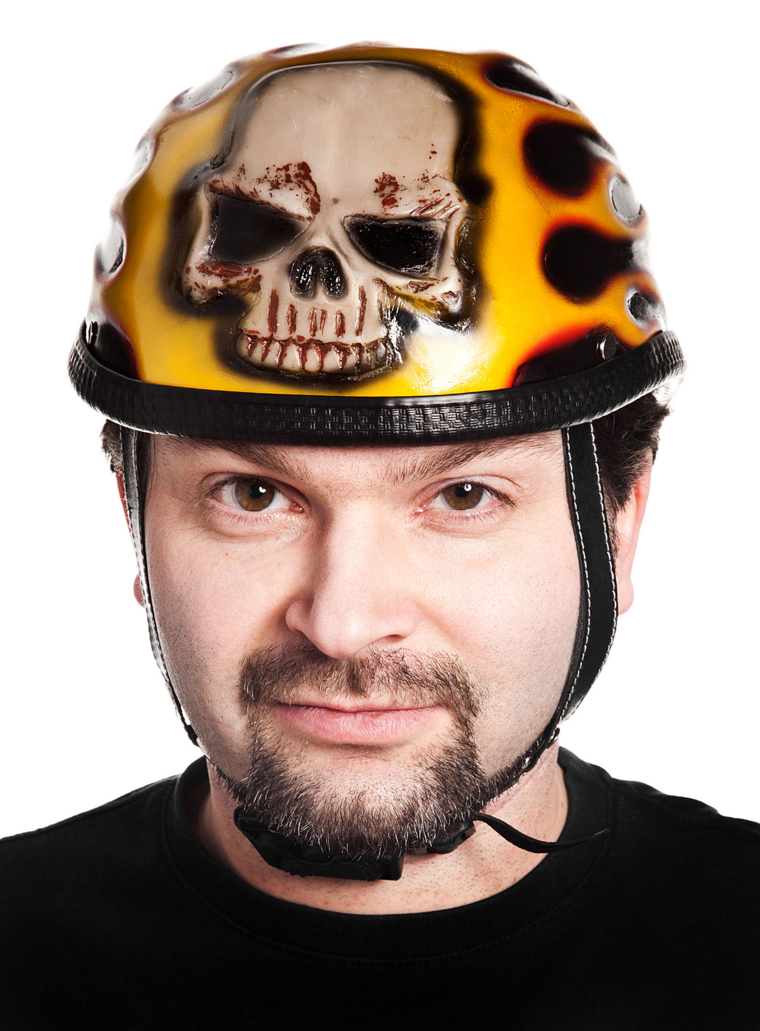  Ghost Rider Hellmet Novelty Biker Helmet