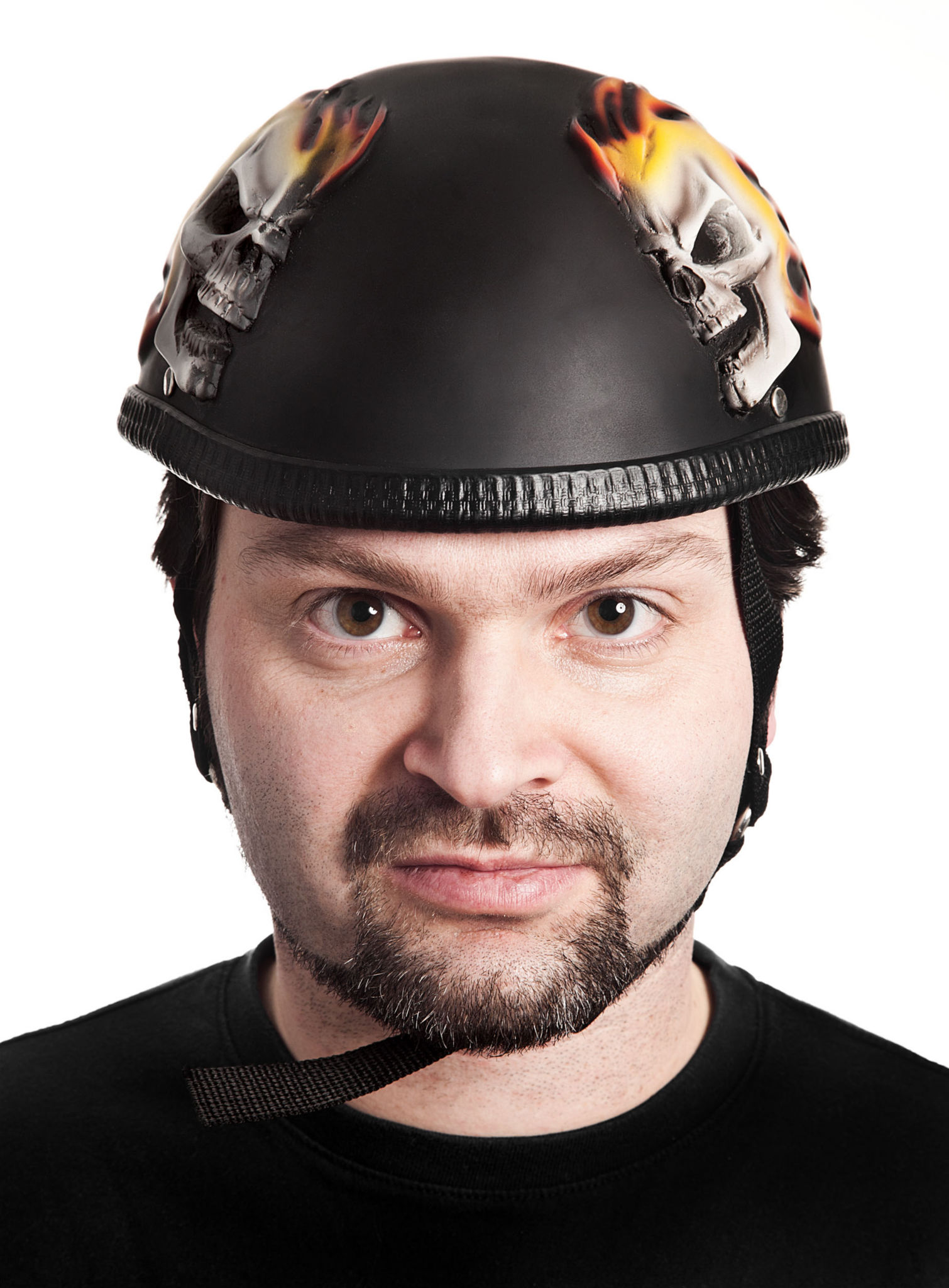 Screaming Skull Hellmet Novelty Biker Helmet