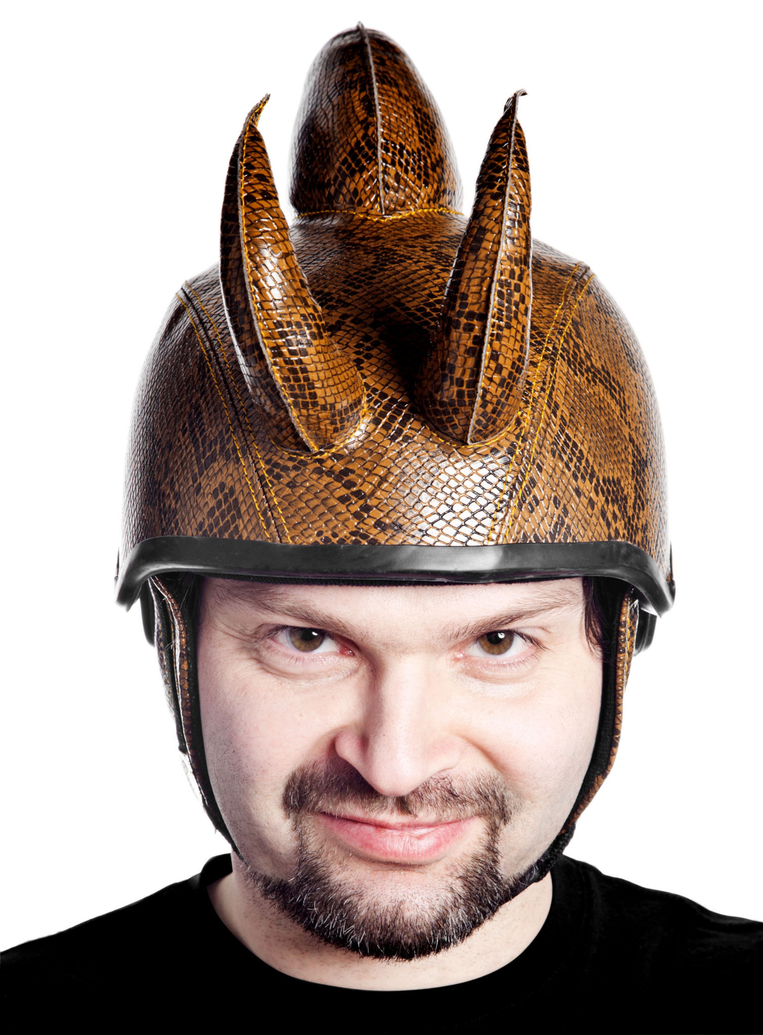 Horned Lizard Hellmet Novelty Biker Helmet