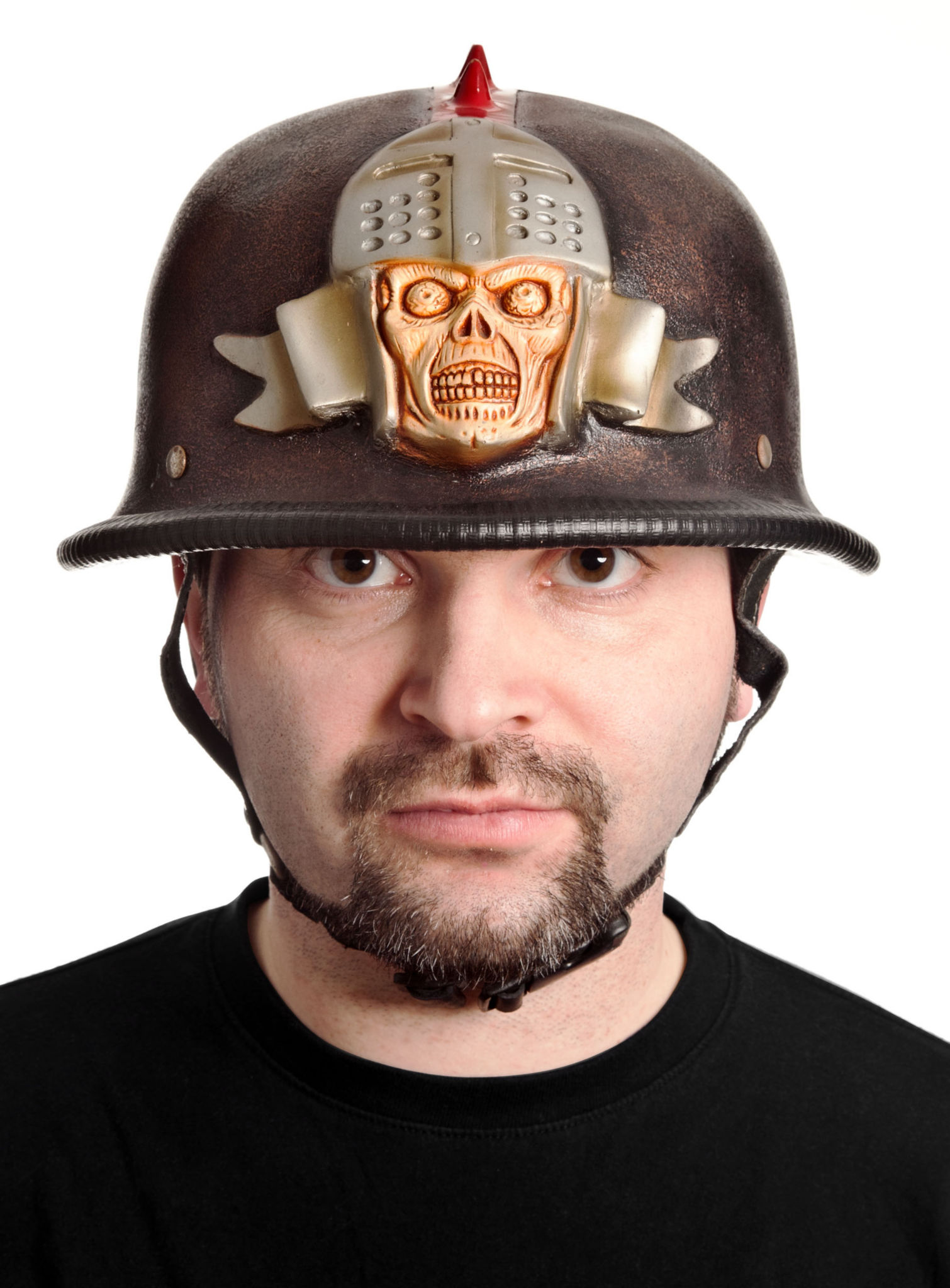 Templar Skull Hellmet Novelty Biker Helmet