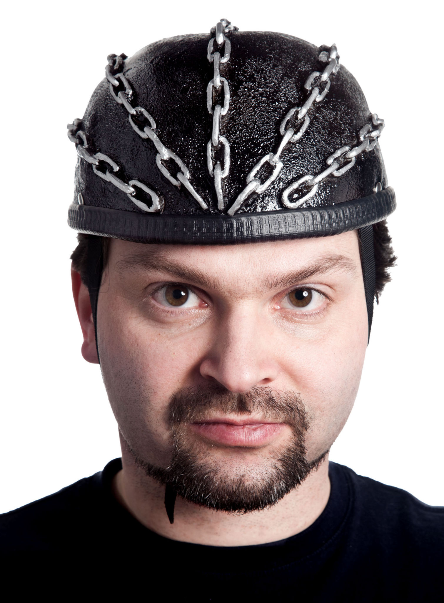 Shiny Chains Hellmet Novelty Biker Helmet