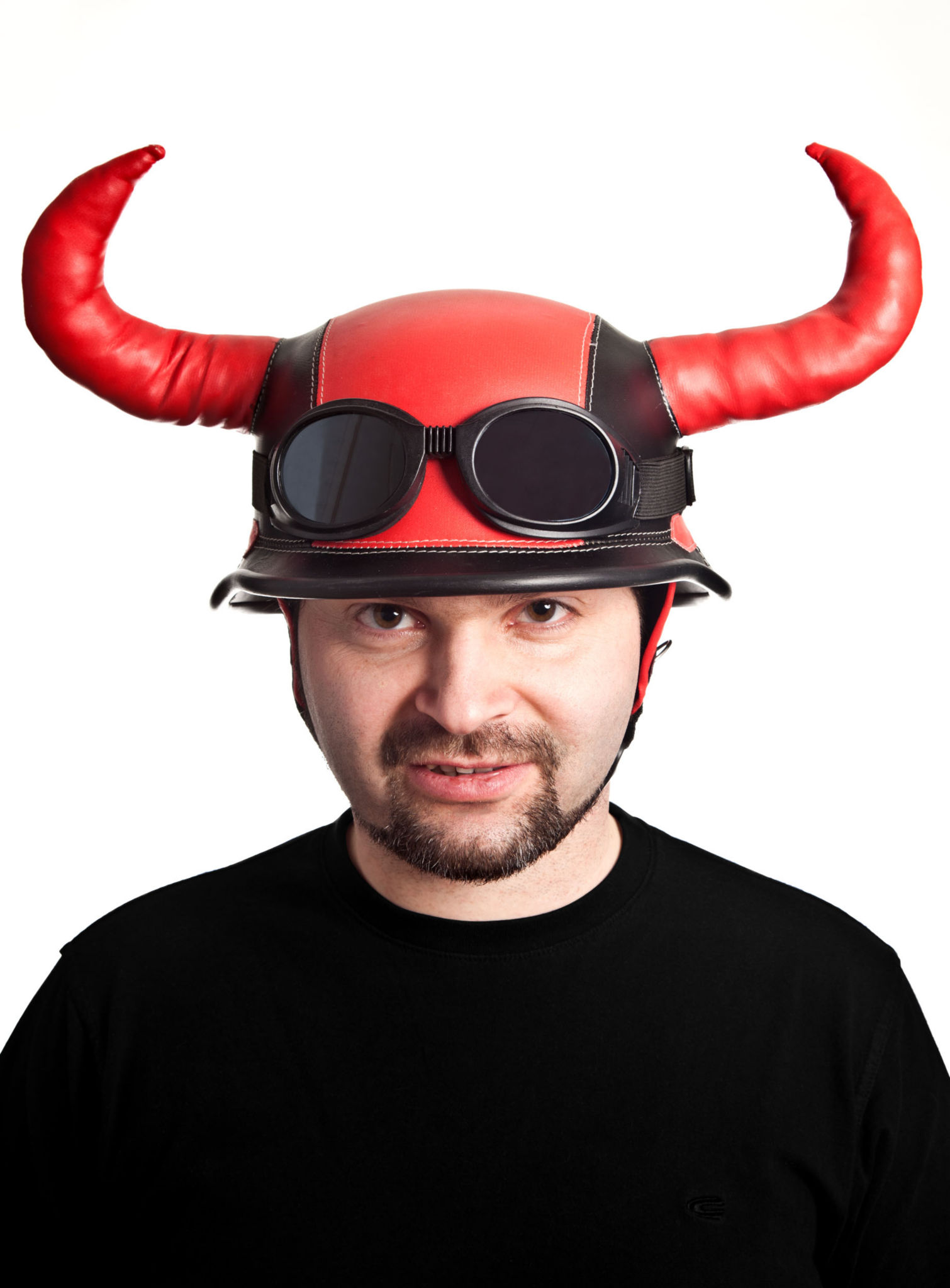 Devil Hellmet Novelty Biker Helmet