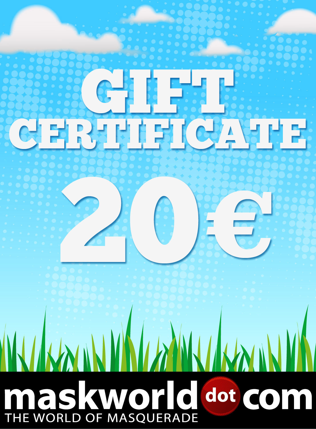 maskworld.com gift certificate €20 