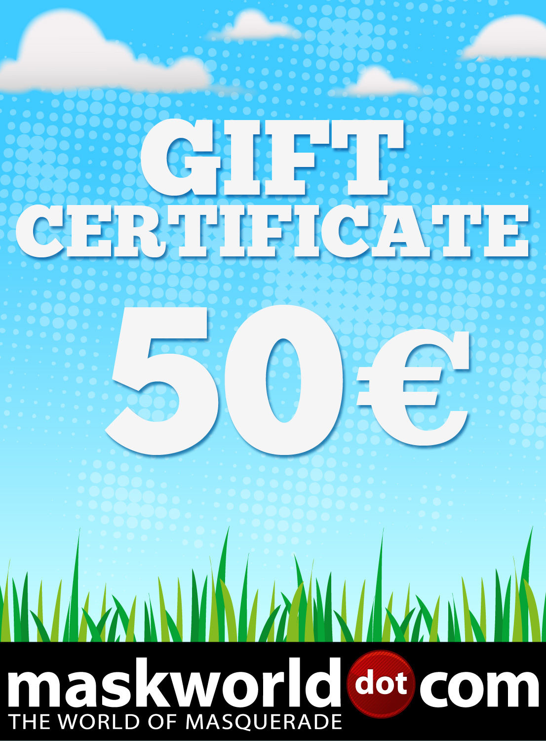 maskworld.com gift certificate €50 